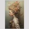 23070-Woman with flowers