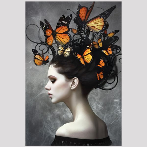 24141-Madam Butterfly-Portrait Woman